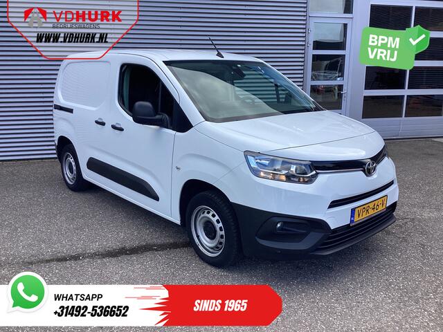 Toyota PROACE CITY 1.5 D-4D BPM VRIJ! NL Auto/ Carplay/ Camera/ Cruise/ PDC/ Airco/ Trekhaak