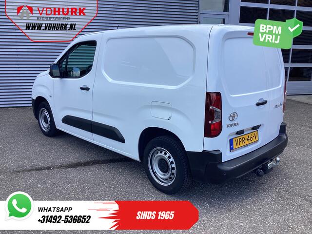 Toyota PROACE CITY 1.5 D-4D BPM VRIJ! NL Auto/ Carplay/ Camera/ Cruise/ PDC/ Airco/ Trekhaak