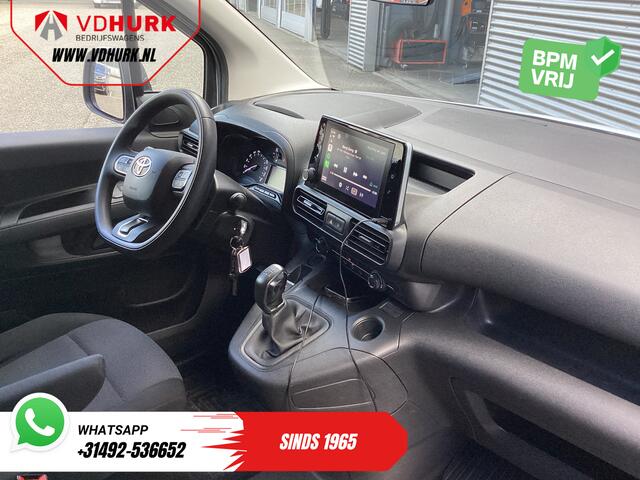 Toyota PROACE CITY 1.5 D-4D BPM VRIJ! NL Auto/ Carplay/ Camera/ Cruise/ PDC/ Airco/ Trekhaak