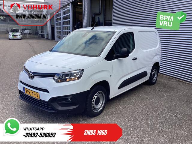 Toyota PROACE CITY 1.5 D-4D BPM VRIJ! NL Auto/ Carplay/ Camera/ Cruise/ PDC/ Airco/ Trekhaak