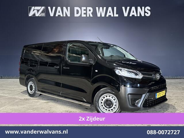 Toyota PROACE Worker 2.0 D-4D 145pk L3H1 Inrichting Euro6 Airco | 2x zijdeur | Apple Carplay | Cruisecontrol | Sidebars Android Auto, Parkeersensoren, Bijrijdersbank