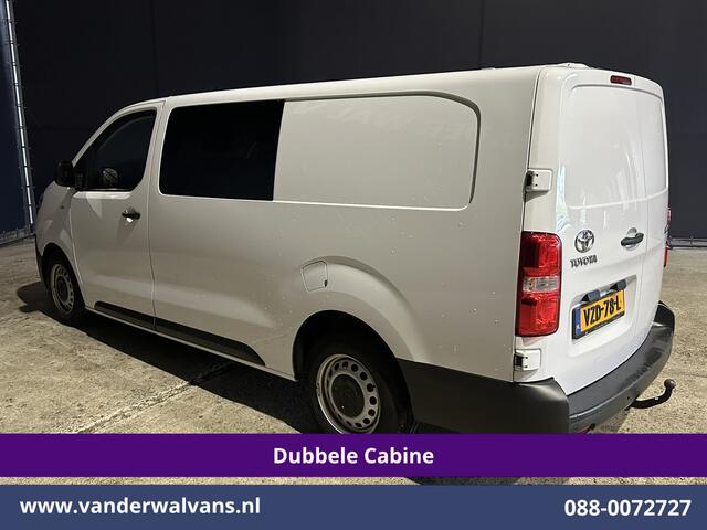 Toyota PROACE Worker 2.0 D-4D 145pk L3H1 Dubbele Cabine Euro6 Airco | 6-Zits | Navigatie | Apple Carplay | Cruisecontrol Android Auto, 2500kg trekhaak, Parkeersensoren