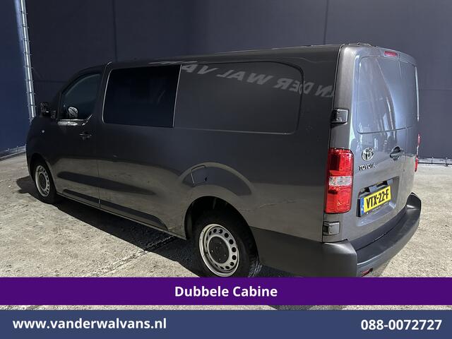 Toyota PROACE Worker 2.0 D-4D 145pk L3H1 Dubbele Cabine Euro6 Airco | 6-Zits | Navigatie | Apple Carplay | Cruisecontrol Android Auto, Parkeersensoren