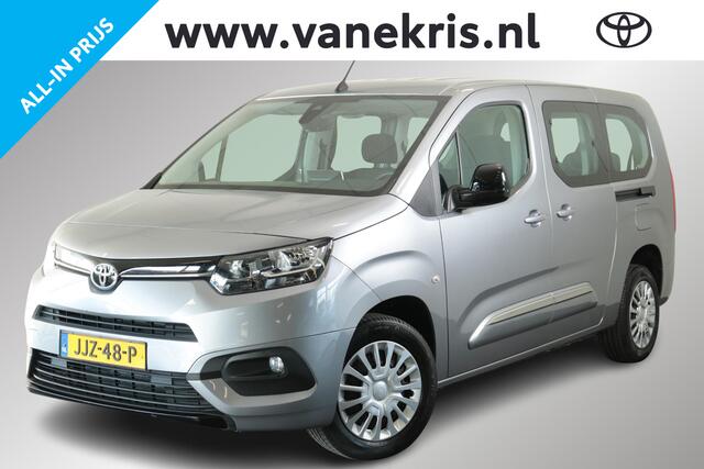 Toyota PROACE CITY Verso 1.2 Turbo Cool Comfort Long 7p. Apple Carplay, Android Auto, Navigatie!