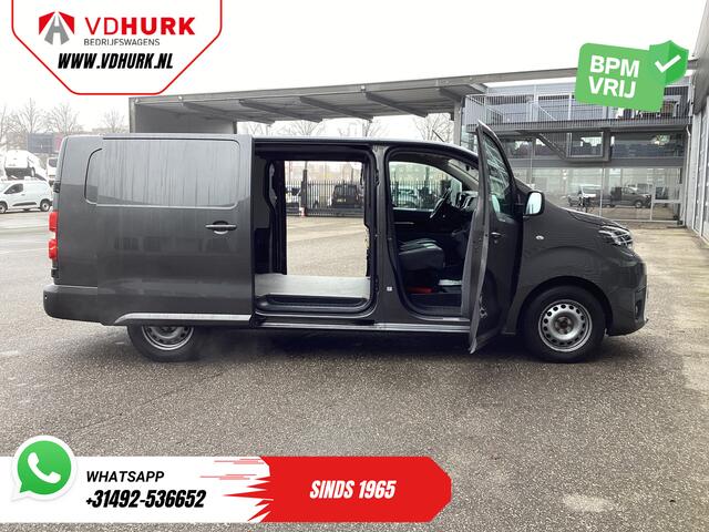 Toyota PROACE Worker 2.0 Aut. L2 Adapt.Cruise/ 2x Schuifdeur/ Standkachel/ Stoelverw./ Keyless/ Navi/ Camera/ PDC/ Climate/ Trekhaak