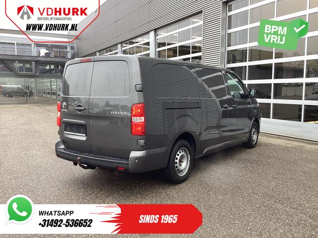 Toyota PROACE Worker 2.0 Aut. L2 Adapt.Cruise/ 2x Schuifdeur/ Standkachel/ Stoelverw./ Keyless/ Navi/ Camera/ PDC/ Climate/ Trekhaak