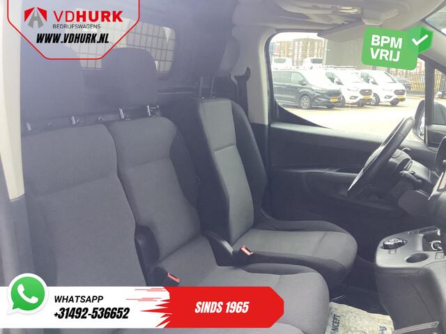 Toyota PROACE CITY 1.2 Turbo 130 pk Aut. BENZINE Adapt.Cruise/ Carplay/ Climate/ Head-Up/ Stoelverw./ Camera/ 3 Pers./ LMV/ Trekhaak