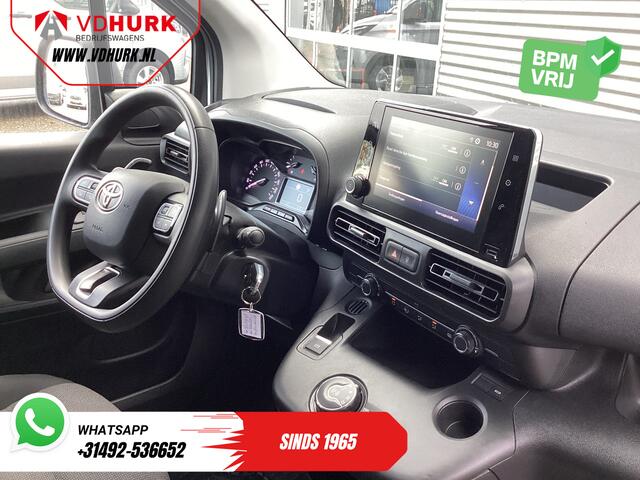 Toyota PROACE CITY 1.5 D-4D 130 PK Aut. Carplay/ Airco/ Camera/ Standkachel/ 3 Persoons/ LMV/ Trekhaak/ Cruise