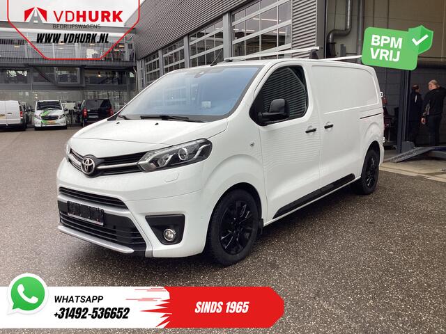 Toyota PROACE Worker 2.0 D-4D Aut. L2 Adapt.Cruise/ Head-Up/ Standkachel/ Carplay/ 2x Schuifdeur/ Stoelverw./ Keyless/ Climate/ Navi/ Camera/ PDC/ 17"LMV