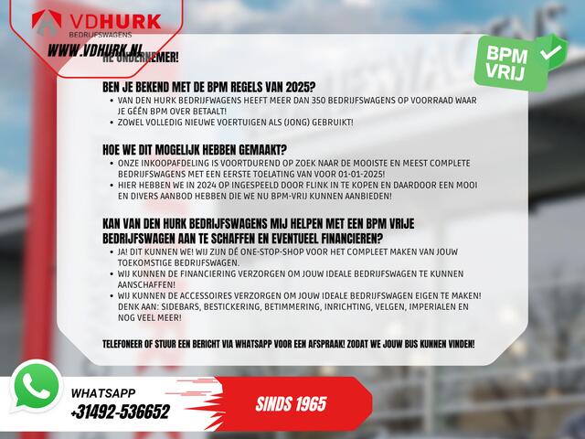 Toyota PROACE Worker 1.6 L3 Cruise/ Airco/ Camera/ Trekhaak/ Sidebars