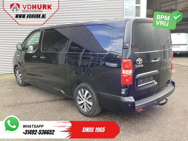 Toyota PROACE Electric Worker 75kWh L3 345km WLTP Snellader/ 2xSchuifdeur/ Keyless/ Carplay/ Head Up/ Navi/ Camera/ Cruise/ Climate/ PDC