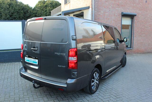 Toyota PROACE Electric Worker Professional Extra Range DC 75 kWh Navi, Carplay, Lederen bekleding, Trekhaak, Betimmering