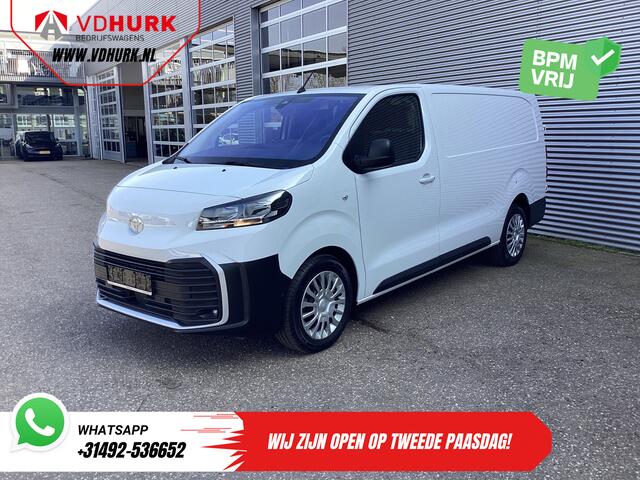 Toyota PROACE Worker 2.0 145 pk L3 Carplay/ 2.5t Trekverm./ Stoelverw./ Stuurverw./ Keyless/ Navi/ Climate/ Camera/ Cruise/ PDC