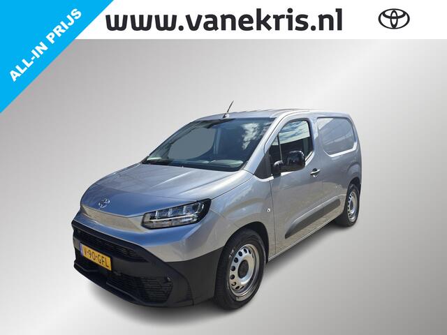 Toyota PROACE City 50 kWh 136pk Challenger Apple & Android auto | Cruise controle | Stoelverwarming | Parkeer sensoren| Laadvloer | Demo voordeel!