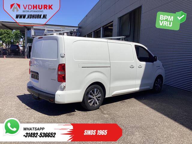 Toyota PROACE Electric Worker L3 75 kWh 345km WLTP 2x Schuifdeur/ LED/ Head-Up/ Snellader/ Keyless/ Stoelverw./ Carplay/ Navi/ Camera/ Climate/ PDC/ LMV/ Cruise/ Trekhaak
