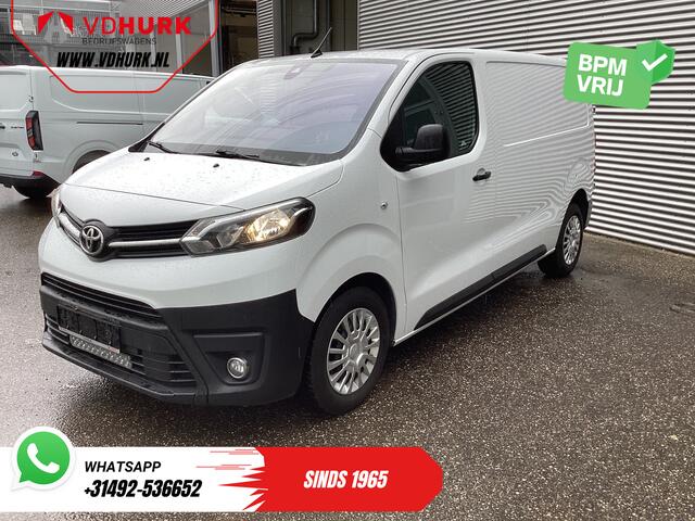 Toyota PROACE Worker 2.0 145 pk Aut. L2 Adapt.Cruise/ Standkachel/ Stoelverw./ Carplay/ Camera/ Inrichting/ Trekhaak/ Airco