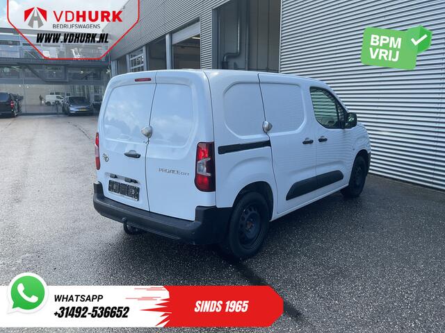 Toyota PROACE City 1.5 130 pk Aut. Carplay/ 3Pers./ Stoelverw./ Inrichting/ Camera/ Cruise/ Airco/ PDC/ Trekhaak