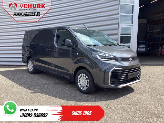 Toyota PROACE Electric Worker 75 kWh L3 345 km WLTP LED/ Snellader/ Keyless/ Adapt.Cruise/ Stuurverw./ Stoelverw./ Navi/ Carplay/ Camera/ PDC/ Airco