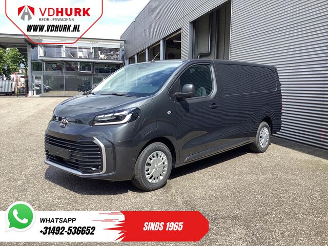 Toyota PROACE Electric Worker 75 kWh L3 345 km WLTP LED/ Snellader/ Keyless/ Adapt.Cruise/ Stuurverw./ Stoelverw./ Navi/ Carplay/ Camera/ PDC/ Airco