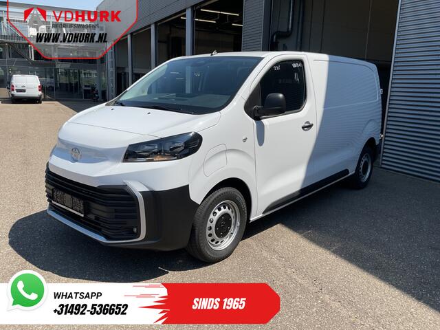 Toyota PROACE e-ProAce Worker 230 km WLTP Adapt.Cruise/ Standkachel/ Stuurverw./ Carplay/ Airco/ Camera/ PDC