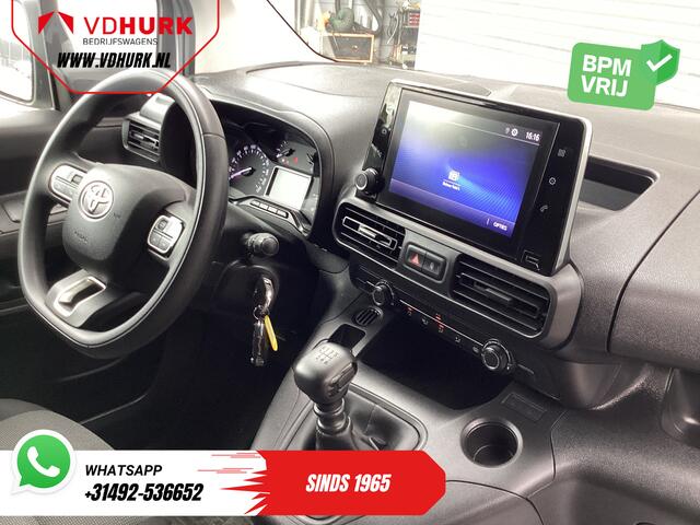 Toyota PROACE CITY 1.5 100 pk 3 Pers./ Carplay/ PDC/ Cruise/ Airco/ DAB