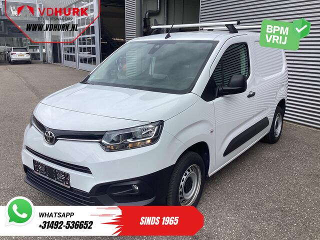 Toyota PROACE CITY 1.5 100 pk 3 Pers./ Carplay/ PDC/ Cruise/ Airco/ DAB