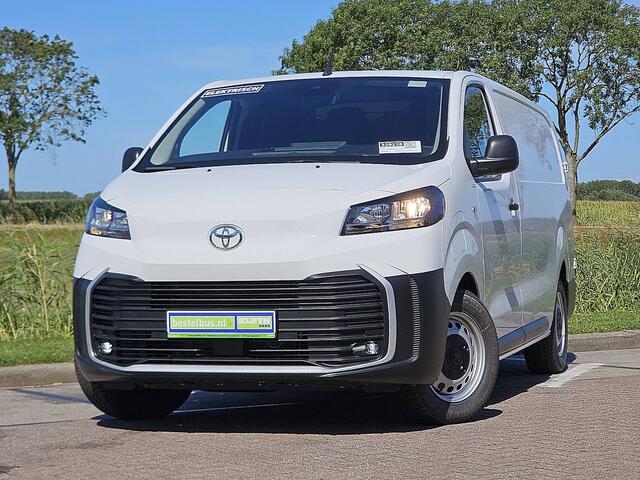 Toyota PROACE Electric Worker 10th Anniversary Extra Range Long L2 75 kWh snelladen 345km wltp carplay 3-zits adaptive cruisecontrol camera