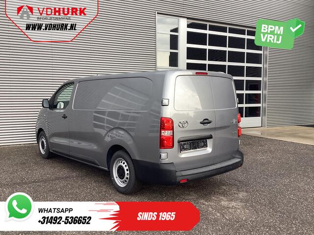 Toyota PROACE Electric Worker L3 75 kWh 350 km WLTP Adapt.Cruise/ Stuurverw./ Snellader/ Carplay/ Camera/ PDC/ Airco