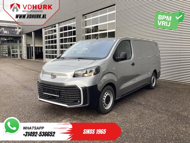 Toyota PROACE Electric Worker L3 75 kWh 350 km WLTP Adapt.Cruise/ Stuurverw./ Snellader/ Carplay/ Camera/ PDC/ Airco
