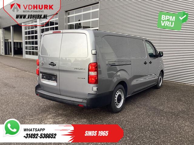 Toyota PROACE Electric Worker L3 75 kWh 350 km WLTP Adapt.Cruise/ Stuurverw./ Snellader/ Carplay/ Camera/ PDC/ Airco