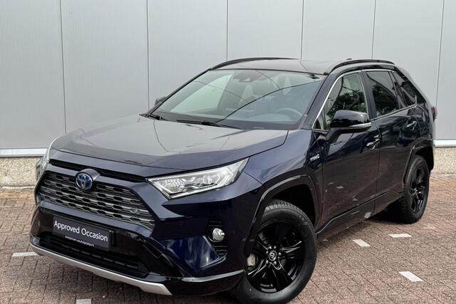 Toyota RAV4 2.5 Hybrid Bi-Tone Navigatie, Stoelverwarming, Leder/alcantara, LMV, LED, Smart Key, Parkeersensoren, Adaptieve cruise control