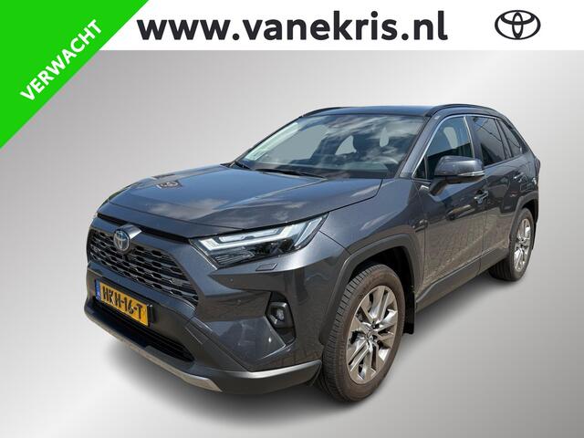 Toyota RAV4 2.5 Hybrid AWD Executive Premium Pack, Panoramisch/schuifkantel dak, 1650 KG met Trekhaak, Apple Carplay/Android Auto!