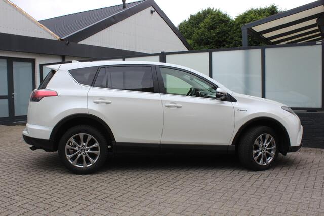 Toyota RAV4 2.5 Hybrid AWD Executive Business Leer, 360Camera, Pearl White. Winter Pack, Full Option
