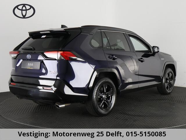 Toyota RAV4 2.5 HYBRID 4WD BUSINESS BLEULINE BI-TONE AWD. NAVI.CARPLAY.PDC.1650 KG TREKGEWICHT. GARANTIE TOT 2030!