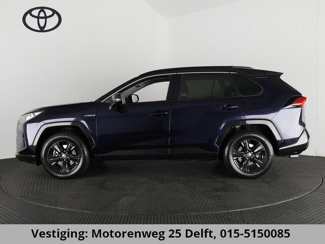Toyota RAV4 2.5 HYBRID 4WD BUSINESS BLEULINE BI-TONE AWD. NAVI.CARPLAY.PDC.1650 KG TREKGEWICHT. GARANTIE TOT 2030!