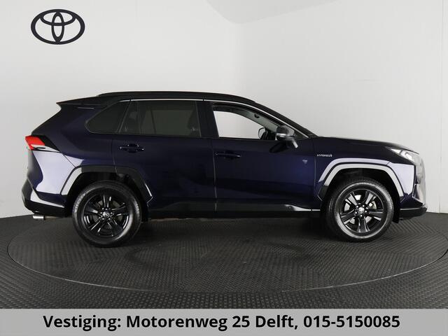 Toyota RAV4 2.5 HYBRID 4WD BUSINESS BLEULINE BI-TONE AWD. NAVI.CARPLAY.PDC.1650 KG TREKGEWICHT. GARANTIE TOT 2030!