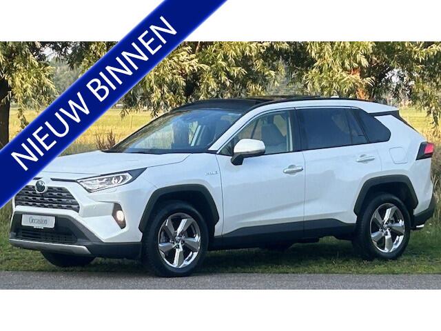 Toyota RAV4 2.5 HYBRID LOUNGE NAVIGATIE, DAB RADIO, JBL SOUND, TWO TONE VOLLEDER, MEMORY STOEL, STOELVERWARMING, STOELVENTILATIE, STUURVERWARMING, ACHTERBANKVERWARMING, DODEHOEK+RIJBAAN ASSIST, ADAPTIVE CRUISE CONTROL, ELEC. PANORAMADAK, PARKEERHULP V/A, 360 GRADEN C