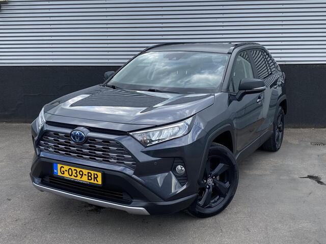 Toyota RAV4 2.5 Hybrid Bi-tone Edition Lederen bekleding, Navigatie, 1e eign. Nieuw geleverd en dealeronderhouden, Keyless, Achteruitrijcamera, BTW-auto
