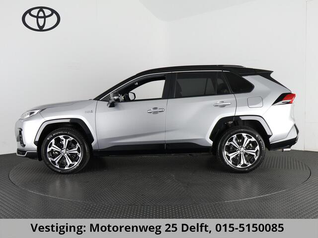 Toyota RAV4 2.5 PLUG-IN AWD STYLE SUZUKI ACROSS 1e EIG. GARANTIE 3-2033.*BI-TONE BODY PACK.HALF LEDER.STOELVERWARMING. CARPLAY. CAMERA.