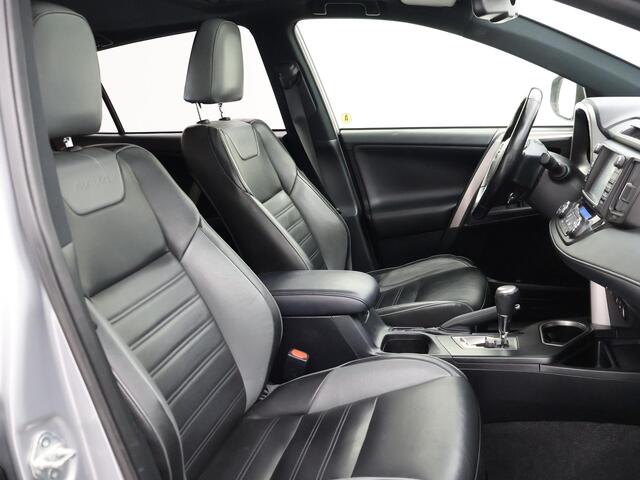 Toyota RAV4 2.5 HYBRID AUT. BLACK EDITION + SCHUIFDAK | LEDER | CAMERA | ADAPTIVE CRUISE | STOELVERW. | 18 INCH