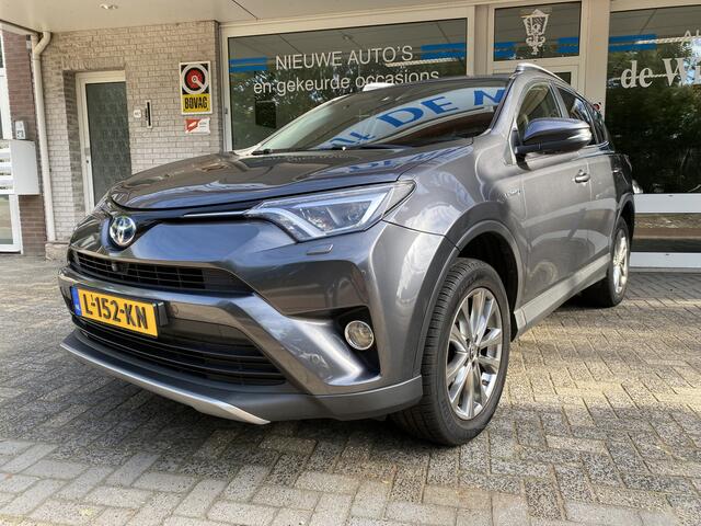 Toyota RAV4 2.5 Hybrid AWD Executive Navi Fullmap/Achteruitr.camera/Lederen bekl./Hoogteverstb. verwarmde stoelen met memory/Parkeersens. V+A/Keyless entry+startstop/Elektr. achterkl./Cruisecontr./DodehoekdetectieLed Dagrijverl.