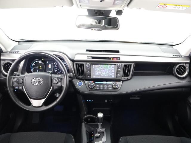 Toyota RAV4 2.5 HYBRID DYNAMIC BLACK GARANTIE 10-2027 NAVI.ADAPTIVE CRUISE.PDC VOOR+ACHTER 100% ONDERHOUDEN
