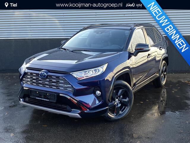 Toyota RAV4 2.5 Hybrid Bi-tone Navigatie, Apple CarPlay/Android Auto, JBL audio, achteruitrij camera, parkeersensoren v&a, stoelverwarming, cruise control adaptief