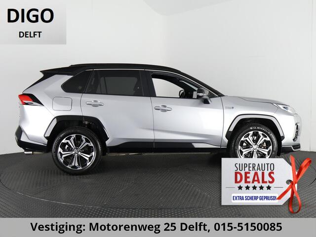 Toyota RAV4 2.5 PLUG-IN AWD STYLE SUZUKI ACROSS 1e EIG. GARANTIE 3-2033.*BI-TONE BODY PACK.HALF LEDER.STOELVERWARMING. CARPLAY. CAMERA.