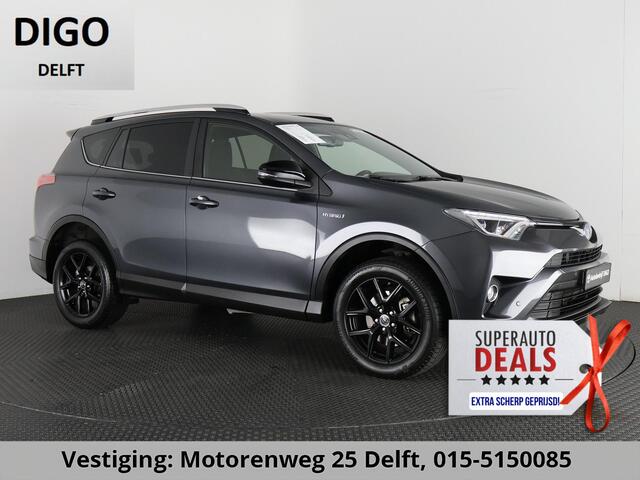Toyota RAV4 2.5 HYBRID BLACK EDITION AUTOMAAT GARANTIE 6-2028 NAVI.PDC.CAMERA.18 INCH. SLECHTS 99.000 KM.