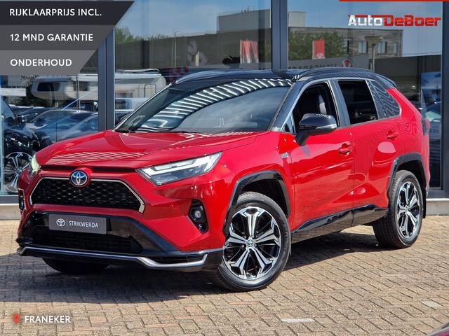 Toyota RAV4 2.5 Plug-in Hybrid AWD Bi-Tone Plus Parkeersensoren | JBL | Navigatie | Dodehoek sensoren