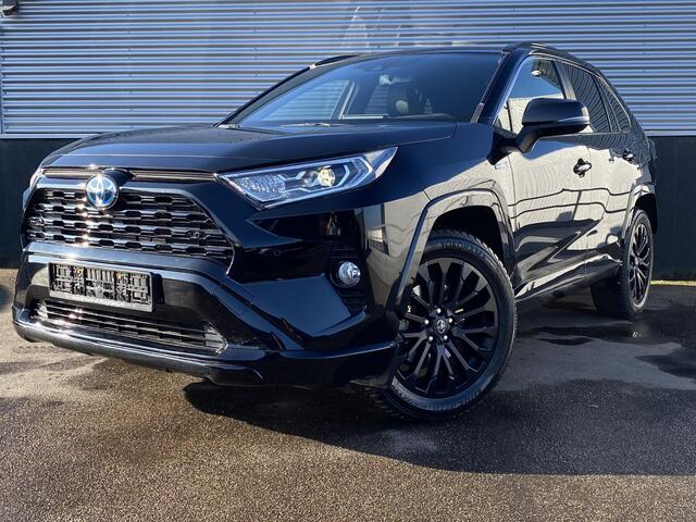 Toyota RAV4 2.5 Hybrid AWD Black Edition Navigatie, JBL, Stoelverwarming, Parkeersensoren, Elek. bestuurderstoel, leder/alcantara, LED, LMV, BTW-auto