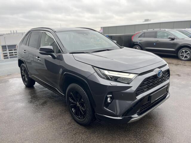 Toyota RAV4 2.5 Hybrid AWD Bi-tone Navigatie, Stuurwiel- & Stoelverwarming, LED, PDC, LMV, Elek. bestuurdersstoel, Leder/alcantara