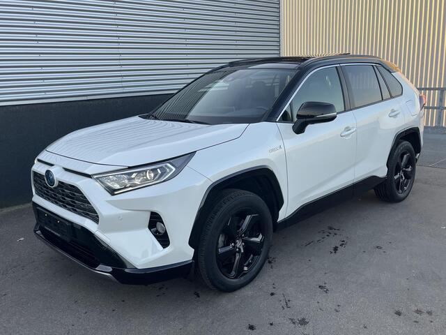 Toyota RAV4 2.5 Hybrid AWD Bi-Tone edition Trekhaak, Schuif/kanteldak, Dodehoekdetectie, Stoelverwarming, JBL, Navigatie