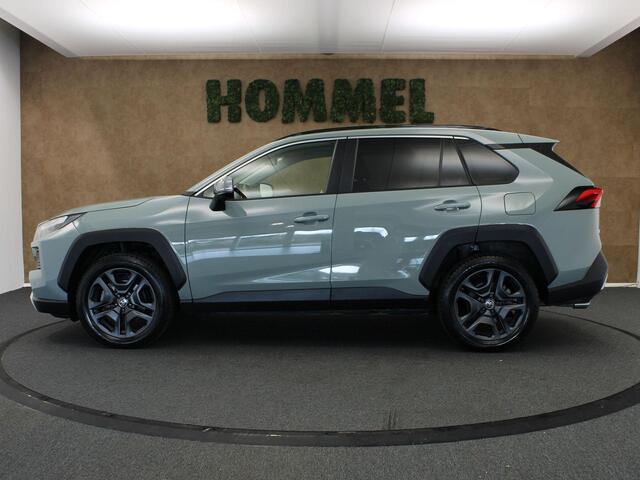 Toyota RAV4 2.5 Hybrid AWD ADVENTURE - ORIGINEEL NEDERLANDSE AUTO - NAVIGATIE - PANORAMADAK - DEELS LEDEREN BEKLEDING - ELEKTRISCH VERSTELBARE BESTUURDERSSTOEL - ELEKTRISCHE ACHTERKLEP - CAMERA - PARKEERSENSOREN VOOR/ ACHTER - JBL AUDIO - DODEHOEK DETECTIE